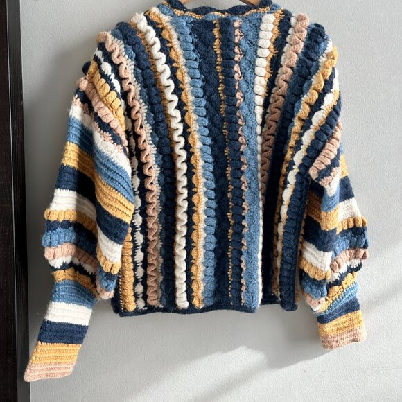 Ulla Johnson alpaca multicolor Agostina pullover sweater - Picture 8 of 10